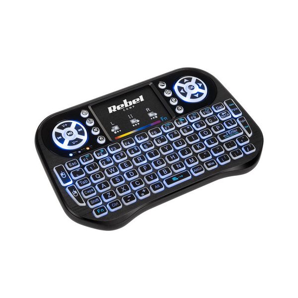 Bezdrátová klávesnice REBEL Mini Q5 Smart TV BOX