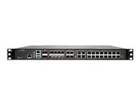 High Availability - bezpečnostní zařízení - 10GbE, 5GbE, 2.5GbE, 25GbE, 40GbE - 1U k upevnění na regál