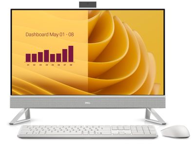 Dell/27 All-in-One EC27250/27"/FHD/T/7-150U/16GB/1TB/Intel int/W11P/Bílá/3ROn-Site