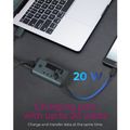 RAIDSONIC ICY BOX USB Hub, 4portové, USB C/4x USB C