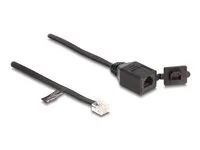 Cable RJ12 plug to RJ12 jack with protec