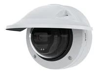 Síťová bezpečnostní kamera - kupole - venkovní - vandal / waterproof - barevný (Den a noc) - 2 Mpix - 1920 x 1080 - objektiv fixed iris - pevné ohnisko - audio - LAN 10/100 - H.264, MPEG-4 Part 10, H.265, MPEG-H Part 2, MJPEG, HEVC, AVC - DC 12 V / PoE třída 3