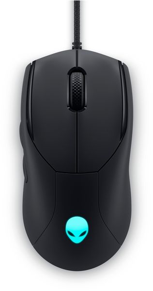 Dell Alienware AW320M/Herní/Optická/Pro praváky/19 000 DPI/Drátová USB/Černá