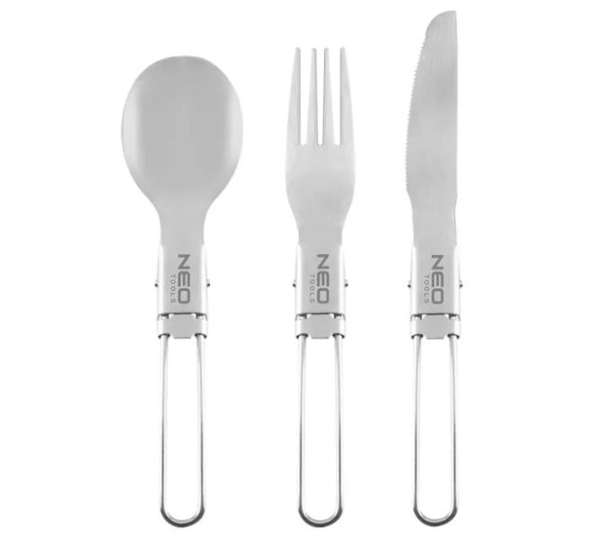 NEO TOOLS 63-148, 3v1 Příborový set na kempování