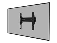 Montážní sada (montáž na zeď) - fixní - pro plochý panel - uzamykatelný - černá - velikost obrazovky: 24"-55"