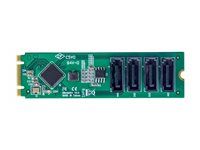 Adaptér rozhraní - SATA - M.2 Card - zelená