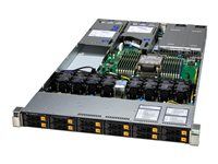 Supermicro Hyper SuperServer 112H-TN-02-G2 - Server - instalovatelný do racku 1U - 1-smerný - 1 x Xeon 6731P / až 4.1 GHz - RAM 1 TB - SATA/SAS/NVMe 2.5" zásuvka(y) - SSD 2 x 960 GB - NVMe - 25 Gigabit Ethernet, 10 Gigabit Ethernet, 2.5 Gigabit Ethernet, 5 Gigabit Ethernet, Gigabit Ethernet - žádný OS - monitor: žádný - stríbrná