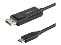 4K USB-C to DP Cable (CDP2DP2MBD) - Kabel DisplayPort - USB-C (M) do DisplayPort (M) - USB 3.1 / Thunderbolt 3 / DisplayPort 1.2 - 2 m - podporuje 4K, aktivní - černá