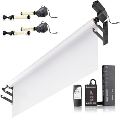 Elektrický systém pozadí Bresser EBS-3 pro 3 role