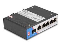 Industrial Gigabit Ethernet Switch 4 Por