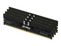 DDR5 - sada - 128 GB: 4 x 32 GB - DIMM 288-pin - 5600 MHz / PC5-44800 - CL36 - 1.25 V - registrovaná - on-die ECC - černá