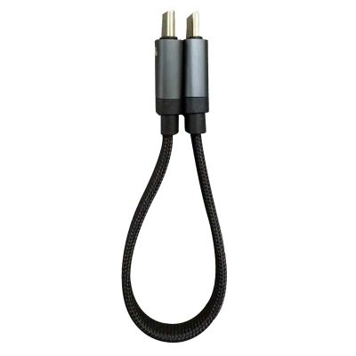 MEGATECH Kábel USB-C/USB-C, 240W, 0.2m, či