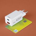 HAMA Rýchlonabíjačka, USB-C/A PD/QC 45W