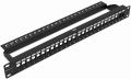 DATAWAY Patch panel LITE, 19" 24x keystone, modulárny, UNI