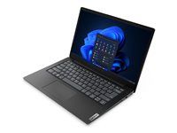 Provedění závěsu 180 stupňů - AMD Ryzen 5 - 7520U / až 4.3 GHz - Win 11 Pro - Radeon 610M - 8 GB RAM - 512 GB SSD NVMe - 14" TN 1920 x 1080 (Full HD) - Gigabit Ethernet - Wi-Fi 5 - obchodní čerň - kbd: česká/slovenská
