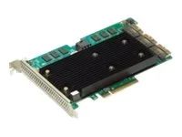 Řadič úložiště (RAID) - 24 Kanál - SATA 6Gb/s / SAS 24Gb/s / PCIe 4.0 (NVMe) - RAID 0, 1, 10, 5, 50, 6, 60 - PCIe 4.0 x8