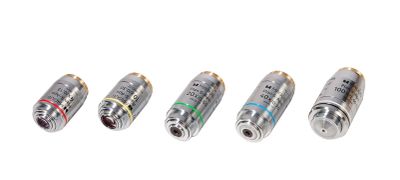 Sada objektivů MAGUS FL S-APO60 PlanF S-Apo 4х/10х/20х/40х/100х olej ∞/0,17 H60 mm