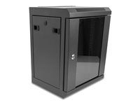10? Network Cabinet with glass door 8U b