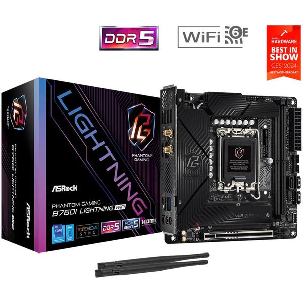 ASROCK Základní deska B760I LIGHTNING WIFI