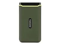 SSD - 4 TB - externí (přenosný) - USB 3.2 Gen 2x2 - armádní zelená