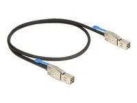 Externí kabel SAS - SAS 12Gbit/s - 36kolíkový 4x stíněný konektor Mini MultiLane (M) do 36kolíkový 4x stíněný konektor Mini MultiLane (M) - 1 m - opatřený západkou