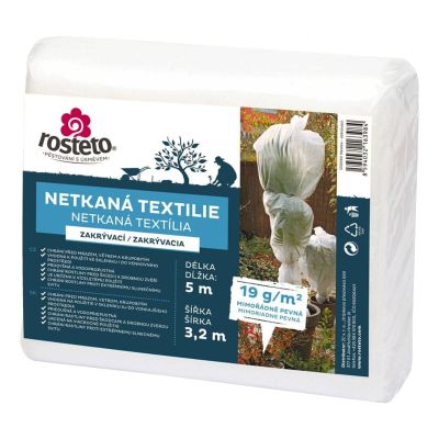 Netkaná textilie zakrývací Neotex ROSTETO 19g 3,2x5m bílá