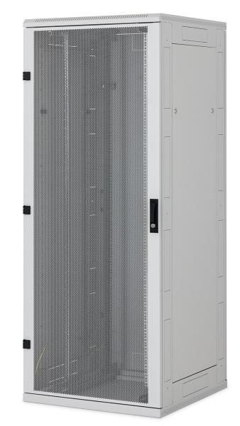 Stoj.rack RTA 42(š)800x(h)1200 před.i zad.dveře perforované, černý, nosn.1200kg