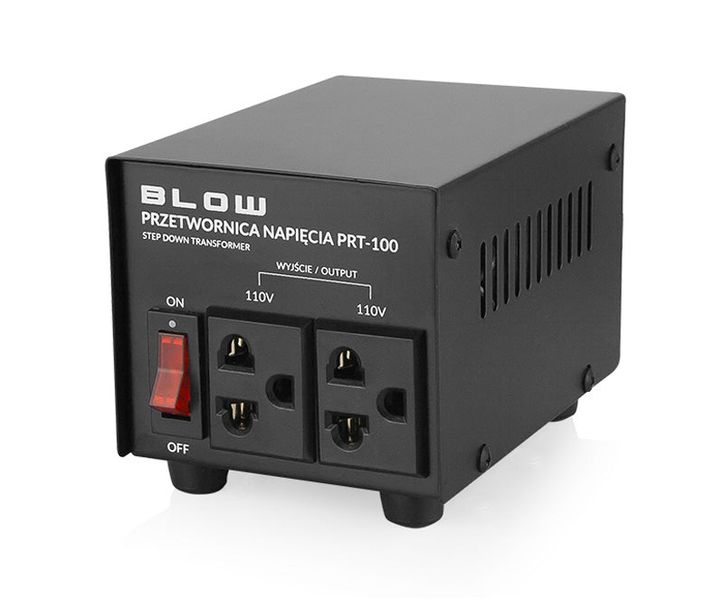 Měnič napětí BLOW PRT-100 230V/110V 100W