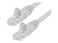 Category 6 - 24AWG (N6LPATCH5MGR) - Patch kabel - RJ-45 (M) do RJ-45 (M) - 5 m - 6 mm - UTP - CAT 6 - provedení bez hrbolků - šedá