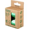 DELTACO ULTIMATE, Baterie alkalické D LR20 2ks