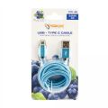 SBOX USB-TYPEC-15BL Kabel USB 2.0/TypeC 1,5m modrý