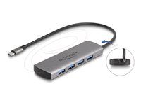 USB 10 Gbps 4 Port USB Type-A Hub with U