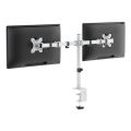 DELTACO GAM-040W, DUAL Držák na monitory13"-32" w