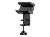 Clamp-on Power Strip Holder - Adjustable - Desk / Table Clamp for Power Strip (PWRSTRPCLMP) - Svorka pro připevnění napájecího kabelu - montáž na stůl - černá