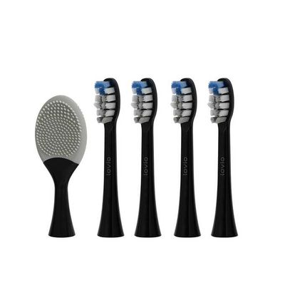 LOVIO SonicProtect PRO, Střední hlavice, černé 5 ks