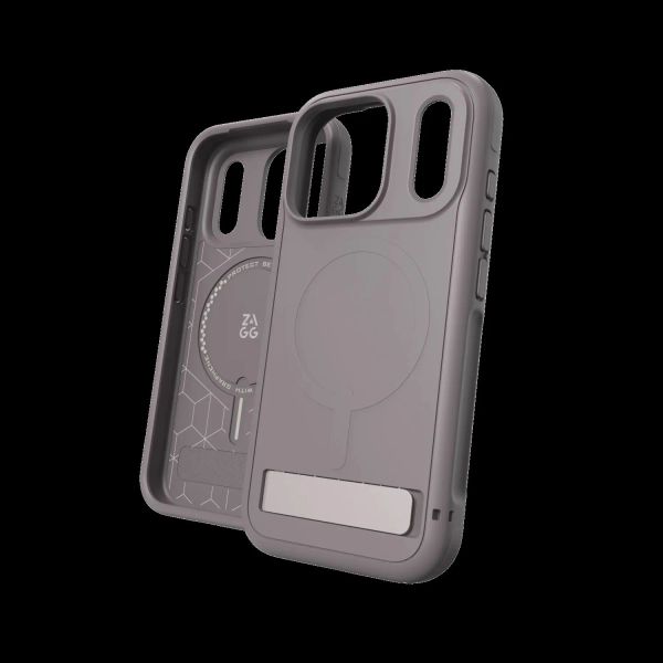 Case Sedona Snap with Kickstand pre Apple iPhone 18 Pro / 17 Pro - Robust Gray
