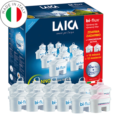Laica Bi-Flux univerzální 10ks + 2ks magnesium F12SES0