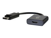 DP to HDMI Adapter - 4K 30Hz - Black - M/F - Nástroj pro převod videa - HDMI - DisplayPort - černá