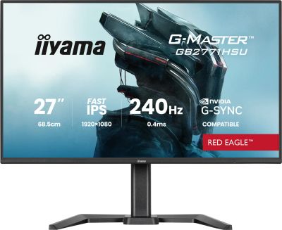 iiyama G-Master/GB2771HSU-B1/27"/IPS/FHD/240Hz/0,4ms/Černá/3R