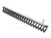 Delock - Kabelovod - flexible self-adhesive screwable - 50 cm - cerná