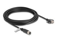 M12 Cable A-coded 8 pin female to RJ45 p