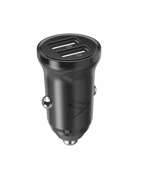 Autoadaptér USB iPEAX CL-01 Black
