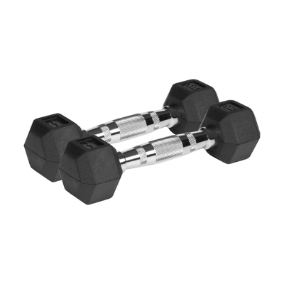 Sada litinových činek HEX REBEL RBA-2325-01 2x1kg