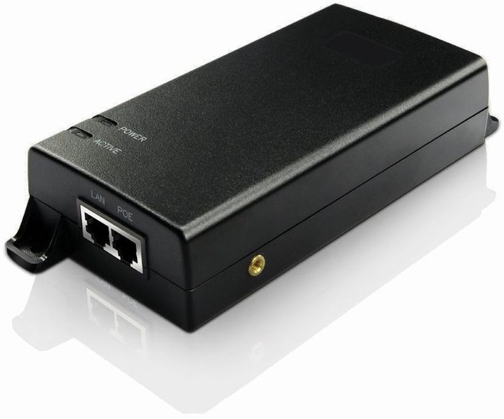 MaxLink PI60v2 PoE injektor - 802.3af/at/bt, 55V, 1.1A, 60W, 1Gbit, napájecí kabel