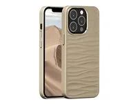 Zadní kryt pro mobilní telefon - 100% recyklovaný plast - písek (sand) - pro Apple iPhone 14 Pro