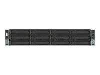 Server - instalovatelný do racku - 2U - 2-směrný - bez CPU až - RAM 0 GB - SATA - vyměnitelný za chodu 2.5", 3.5" zásuvka(y) - bez HDD - Gigabit Ethernet - monitor: žádný