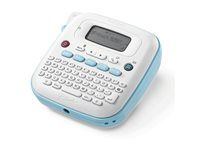Nástroj pro tvorbu vlastních obalů na disky - Č/B - přímý termální - šířka 12 mm - 180 dpi - až 12 mm/s - Bluetooth LE - řezačka - vertikální potisk, zrcadlový tisk, náhled tisku, tisk 2 řádek - bílá, modrá