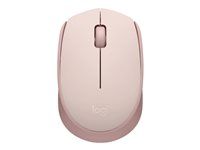 Myš - pravák a levák - optický - 3 tlačítka - bezdrátový - 2.4 GHz - bezdrátový přijímač USB - růžová