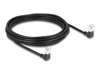 RJ45 Network Cable Cat.6A S/FTP Slim 90°