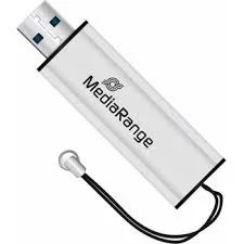 USB Klíč MediaRange MR916 32GB stříbrná
